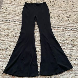 Black Flare Pants